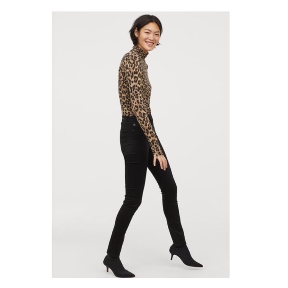 {h&m} black shaping skinny jean chic basics - Picture 2 of 6